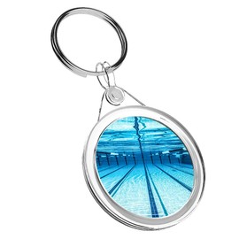 1 x Olympic Under Water Swimming - Keyring IR02 Mum Dad Birthday #15747