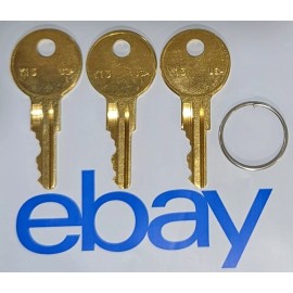 PICKUP TRUK TOOLBOX KEY CH509    3-NEW Keys For ALL Toolbox chests with code CH509 or 509CH