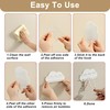 2PCS Cloud Shaped Hooks as Decorative Jewellery Stand for Wall