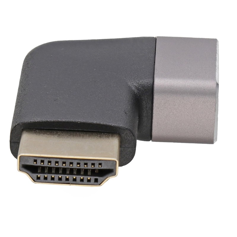 kenable HDMI 2.1 Right Angle Adapter Ultra High Speed 8K60/4K120