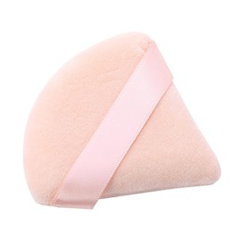 1Pc Pink Make-Up Powder Puff,Triangle Powder Puff Sponge Powder Puff with Band Washable for Face Nose Eyes,Easy to Use,Use Repeatedly,Powder Puffs,Beauty and Personal Care,Makeup Brushes and Tools