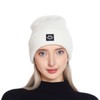 Orfila Beanies for Men Women Smiley Face Warm Winter Hat