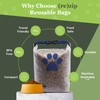 (re) zip Roll Top Pet Food Storage Bag (14-Cup) |