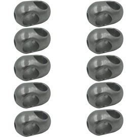 NNNJunhua Climbing Net Ladder Cross-Type Connectors Composite Rope and Nylon Rope Climbing and Hanging Net Hand-Woven Repair Lengthen and Widen Accessories 10 Pieces