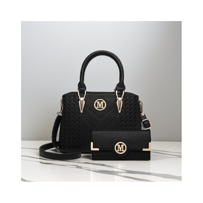 Miss Lulu Miss Lulu Handbag for Women with Purse Set,