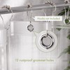 AmazerBath Extra Long Shower Curtain Liner, Clear, 84 Inches Long,