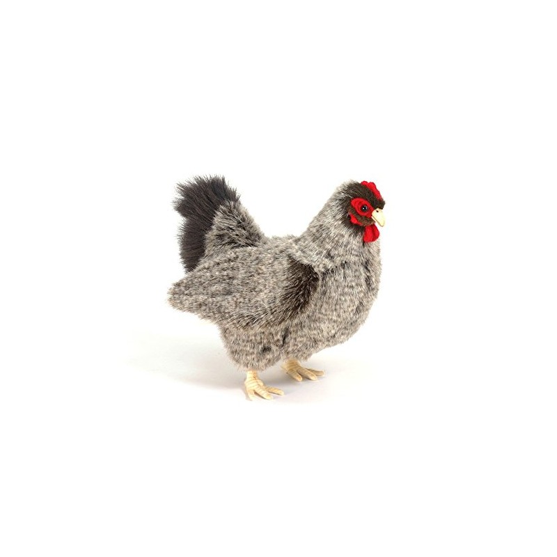 HANSA - Grey Chicken Soft Toy 31cmH