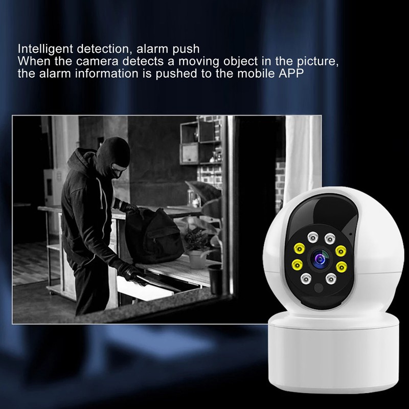 Security Camera Home Wireless WiFi 3MP HD Monitor with Full