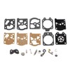 MCHNIC 2x Carburettor Membranes Repair Kit with Fuel Hose for