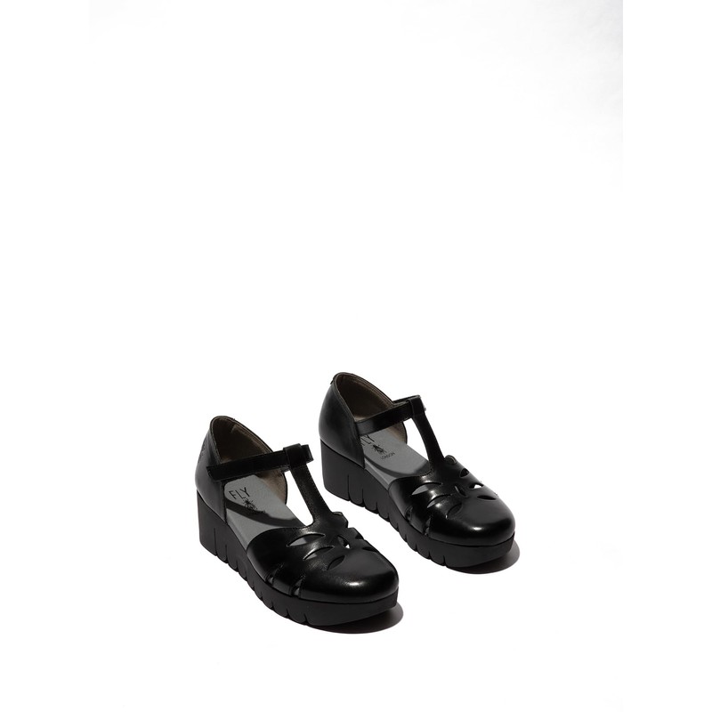 FLY LONDON Women's velt224fly Pump, Black, 7.5-8