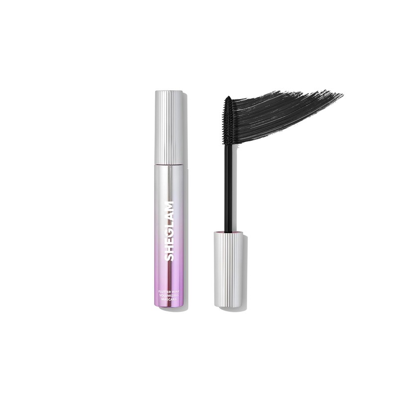 SHEGLAM Flutter Wink Volumizing Mascara Lash Extensions Tubing Mascara Length
