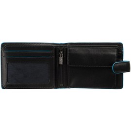 VISCONTI Alps Collection Morgex Leather Wallet RFID - Tap and Go ALP93 Black
