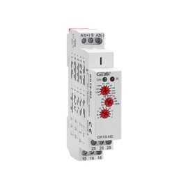 IGEYAPA Smart Timer, 10 Multifunctional Modes with Delay from 0.1s to 10 Days, DIN Rail Mounting, Ideal for Precise Industrial Control (GRT8-M2-AC/DC 12V-240V)
