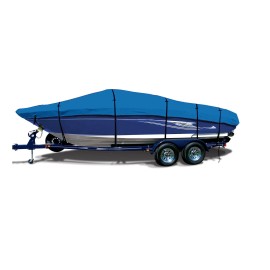 EliteShield Bayliner Capri 212 Cabin cruiser Trailerable waterproof Boat storage Cover - Blue