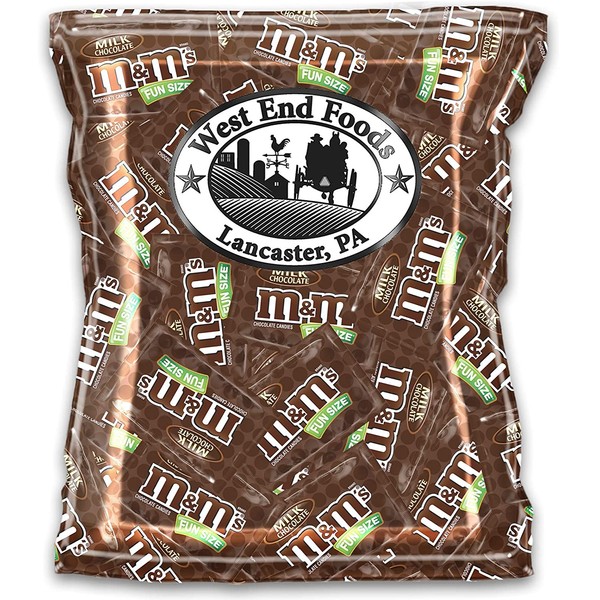 M&Ms Fun Size Milk Chocolate Bulk (3 Pound Bag)