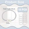 10 Pcs Magnetic Curtain Tie Backs, Magnetic Tie Backs for