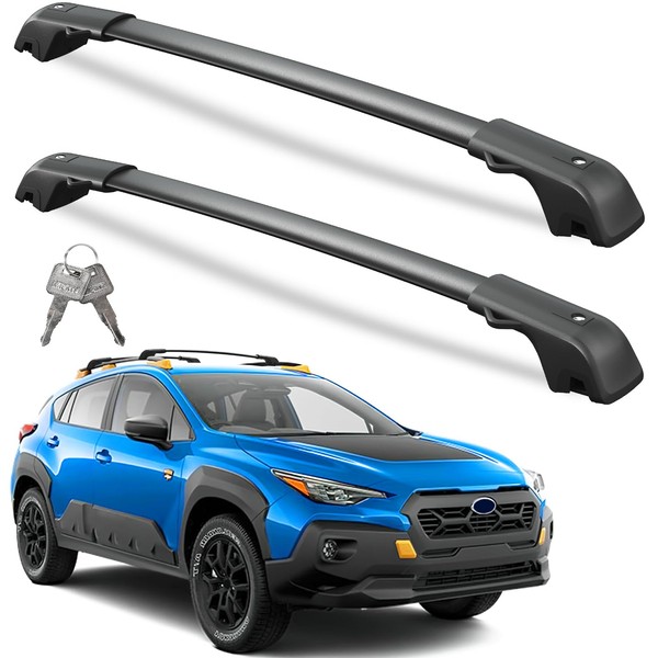 Wonderdriver Lockable Roof Rack Cross Bars Compatible with Subaru Crosstrek