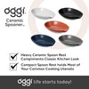 OGGI Spooner Ceramic Spoon Rest- Spoon Rest for Stove Top,