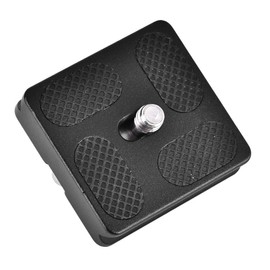 Quick Release Plate Camera Mounting Platewith 1/4inch Screw Mount for Arca Benro Monopod Tripod Ball Head SLR Camera (PU40)