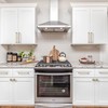 9BUILD 6 Pack 7.5 Inch Cabinet Handles Champagne Bronze Pulls