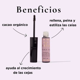 Gel para cejas - tono café obscuro
