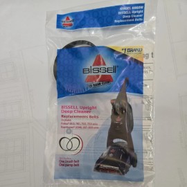 Bissell ProHeat Steamer Belt Set 6960W Pro Heat GENUINE 2 Pump + 2 Brush Belts