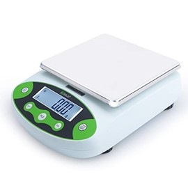U.S. Solid High Precision Lab Scale Digital Electronic Analytical Balance 0.01 g, SS Rectangular Pan (5kg Without Calibration Weight)