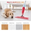 Mops for Floor Cleaning, Spray Mop with 580ml Refillable Bottle