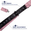 DiBanGu Pink Bow Ties for Men Satin Self-tied Bowtie Set