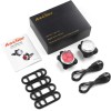Ascher Rechargeable Bike Light Set, Super Bright Front & Rear