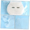 WOONEKY 100pcs Facial Mask Sheets for Infants Breathable Non Woven