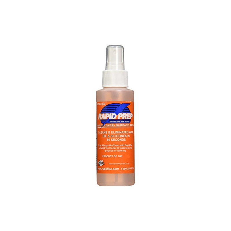 Rapid Tac Rapid Prep Surface Cleaner 4 oz | Safe