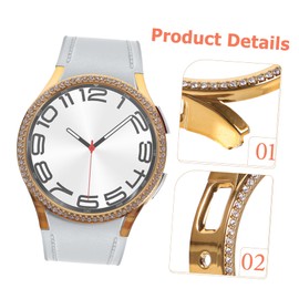 CIYODO Watch Bumper Protector Case for Watch Stylish and Lightweight Design Scratch and Shock Resistant Elegant for Women Watches