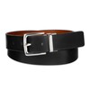 Cole Haan Men's Reversible Embossed Logo Loop Casual Belt, Tan/Black,
