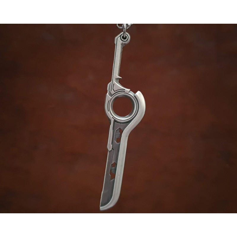 Baldur Jewelry - Stainless Steel Xenoblade Chronicles Monado Sword Necklace