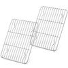 E-far Small Baking Rack Set of 2, Stainless Steel Metal