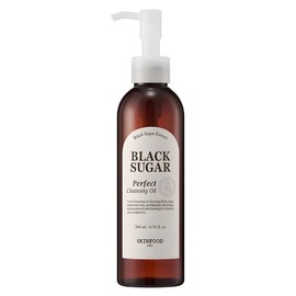 Skinfood Black Sugar Perfect Cleansing Oil, 200ml, 1 piece / 스킨푸드 블랙슈가 퍼펙트 클렌징 오일, 200ml, 1개