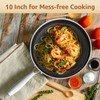 LOLYKITCH 10 In Hybrid Nonstick Stainless Steel Sauté Pan with