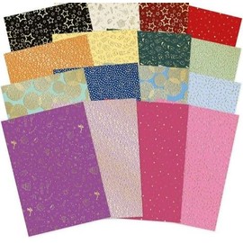 Hunkydory Crafts- Humour- Happy Days Luxury Foiled Edge-to-Edge Cardstock LFC177