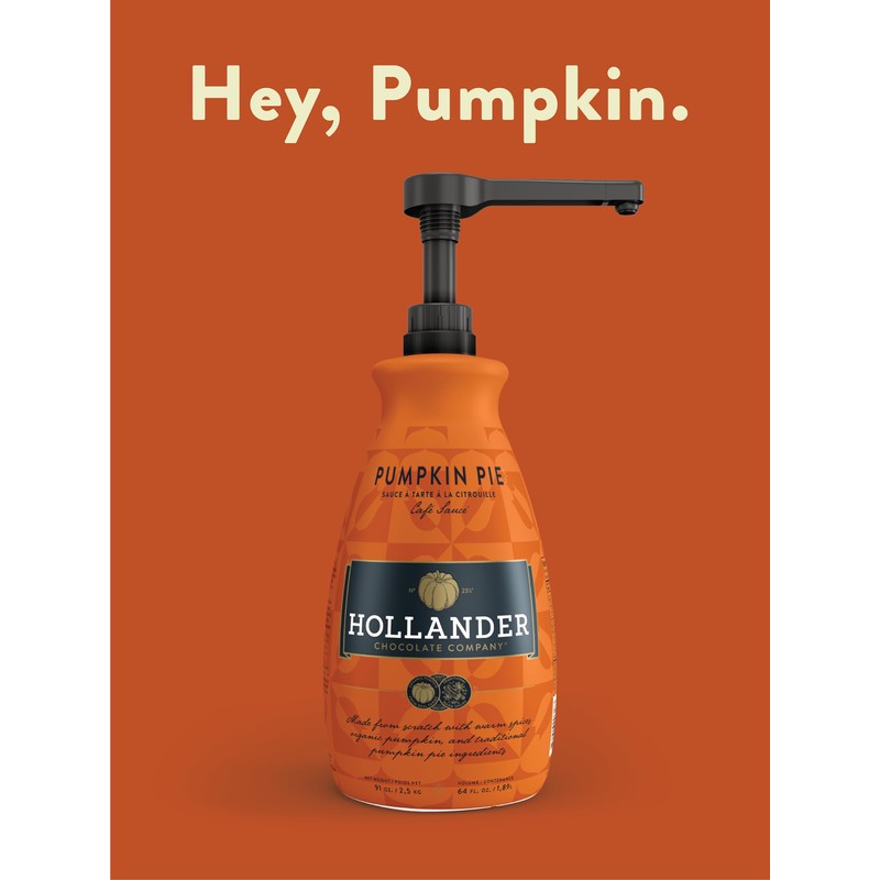 Hollander Pumpkin Pie Sauce | Made with Organic Pumpkin and