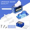 Hanaive 16 Pcs SG90 9g Mini Micro Servo Motors RC