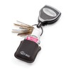 KEY-BAK SUPER48 HD Retractable Keychain and Hand Sanitizer Holder or