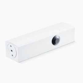 Geze TS 4000 EN 2-6 Door Closer in White without Rods for Single-Leaf Doors up to 1400 mm Wing Width, Basic Body for Frame Door Closer EN 1-6 - 28.7 x 4.6 x 6 cm