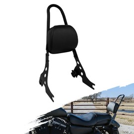 Motorcycle Rear Passenger Sissy Bar Backrest Detachable Fit For Harley Sportster XL 883 1200 48 72 Seventy Two Forty Eight XL883N Iron 2004-2022