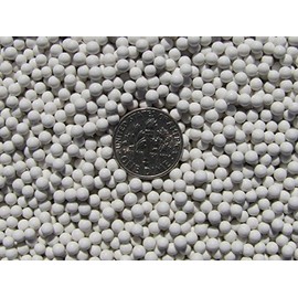 2 Lb. 3 mm Polishing Sphere Ceramic Porcelain Tumbling Media Non-Abrasive