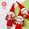 The TWIDDLERS 3 Sitting Gnome Figures for Christmas Made of