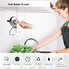 ACCURATE No- Drillings Suction Cup Towel Utensils Hanger Holder- Stainless