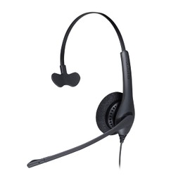 Jabra Biz 1500 Mono QD Auriculares Alámbrico Diadema Oficina/Centro de Llamadas Negro