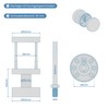 Sempro 1 Round Door Knob for Front Doors and Interior