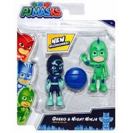 P J Masks PJ Masks Hero vs. Villain 2-Pack Figure Set (Gekko & Night Ninja)